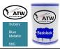 Preview: Subaru, Blue Metallic, 66C: 500ml Lackdose, von ATW Autoteile West.